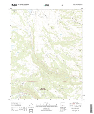 La Jara Canyon, CO (2019, 24000-Scale) Preview 1