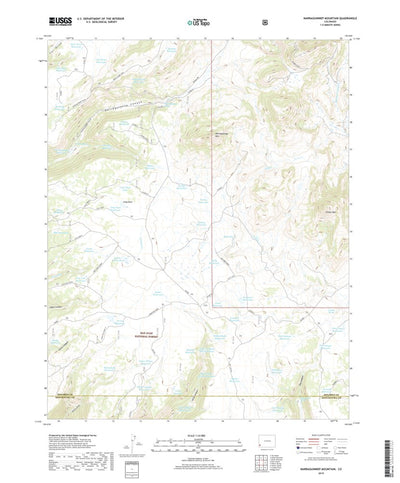 Narraguinnep Mountain, CO (2019, 24000-Scale) Preview 1