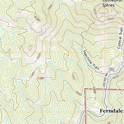 Pine, CO (2019, 24000-Scale) Preview 3