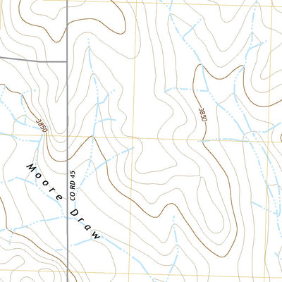 Moore Draw SE, CO (2019, 24000-Scale) Preview 3