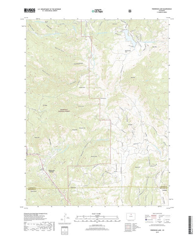 Pinewood Lake, CO (2019, 24000-Scale) Preview 1