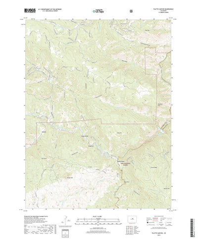 Platte Canyon, CO (2019, 24000-Scale) Preview 1