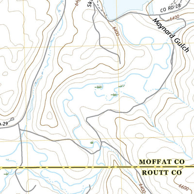 Ralph White Lake, CO (2019, 24000-Scale) Preview 3