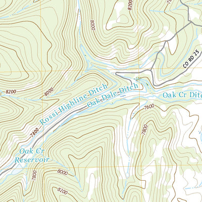 Oak Creek, CO (2019, 24000-Scale) Preview 3