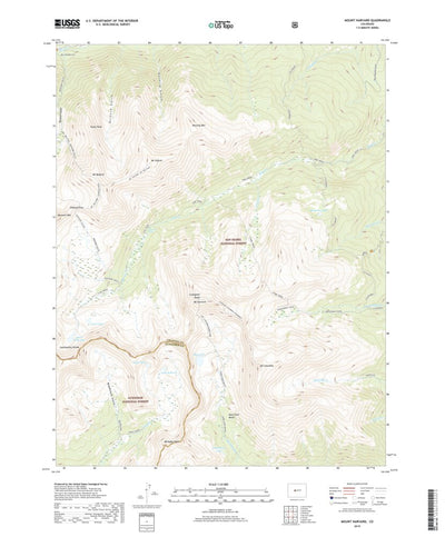 Mount Harvard, CO (2019, 24000-Scale) Preview 1