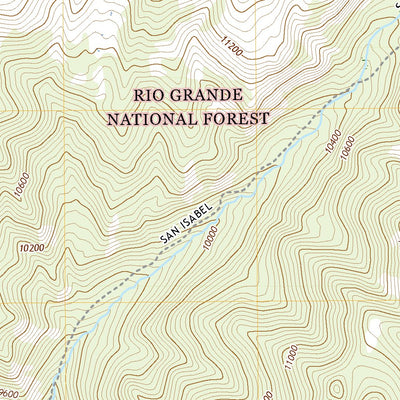 Rito Alto Peak, CO (2019, 24000-Scale) Preview 2