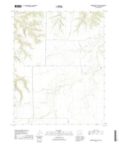 Robbers Roost Canyon, CO (2019, 24000-Scale) Preview 1