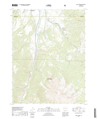 Mount Sunflower NE, CO (2019, 24000-Scale) Preview 1