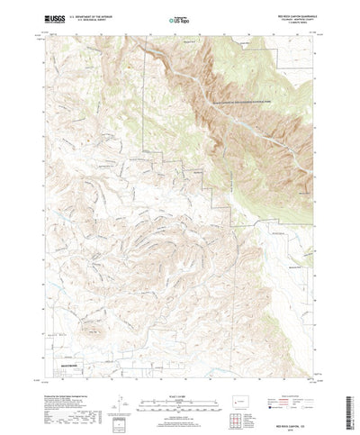 Red Rock Canyon, CO (2019, 24000-Scale) Preview 1