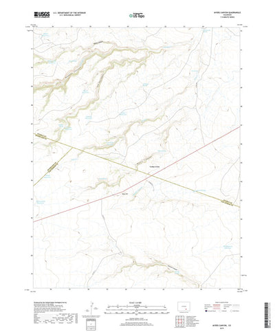 Myers Canyon, CO (2019, 24000-Scale) Preview 1
