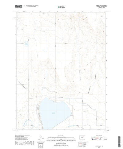 Sunken Lake, CO (2019, 24000-Scale) Preview 1