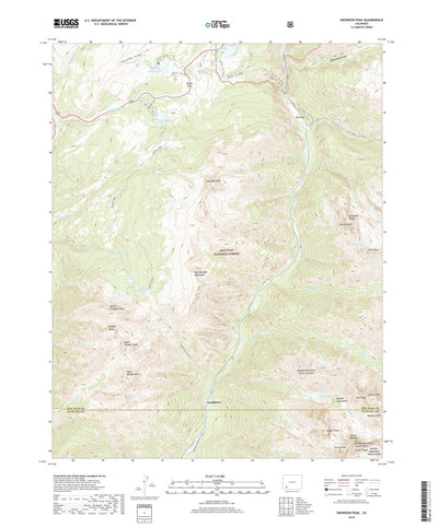 Snowdon Peak, CO (2019, 24000-Scale) Preview 1