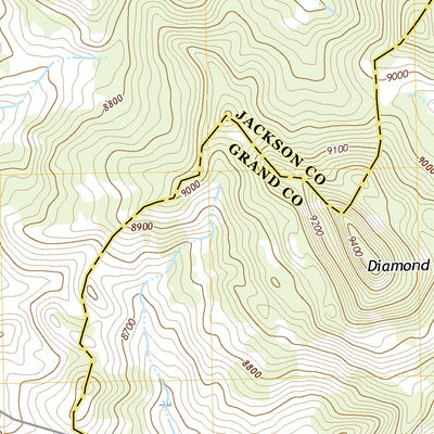 Rabbit Ears Peak, CO (2019, 24000-Scale) Preview 3