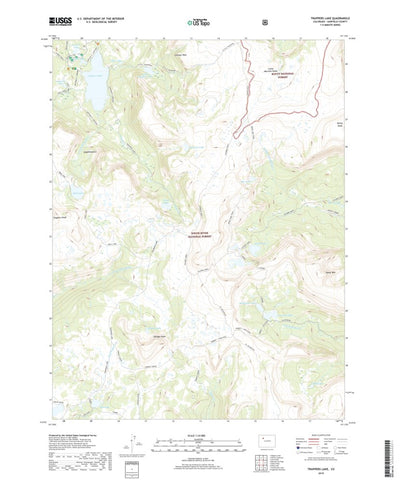 Trappers Lake, CO (2019, 24000-Scale) Preview 1