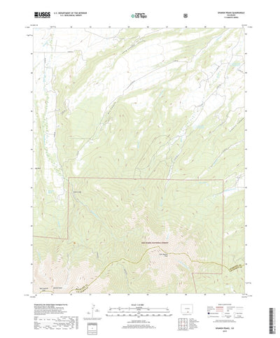 Spanish Peaks, CO (2019, 24000-Scale) Preview 1