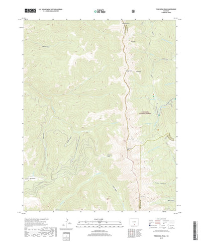 Trinchera Peak, CO (2019, 24000-Scale) Preview 1