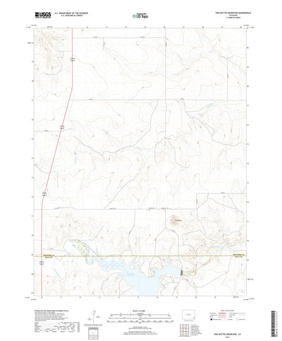 Two Buttes Reservoir, CO (2019, 24000-Scale) Preview 1