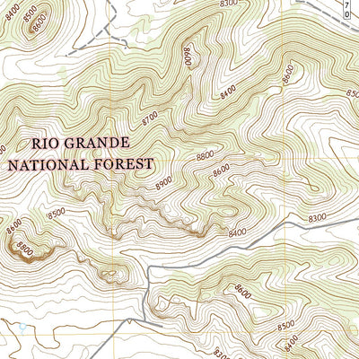 Twin Mountains SE, CO (2019, 24000-Scale) Preview 3