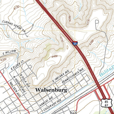 Walsenburg North, CO (2019, 24000-Scale) Preview 3