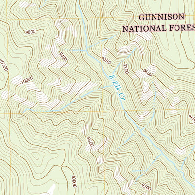 West Elk Peak SW, CO (2019, 24000-Scale) Preview 3