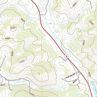 Thirtynine Mile Mountain, CO (2019, 24000-Scale) Preview 3