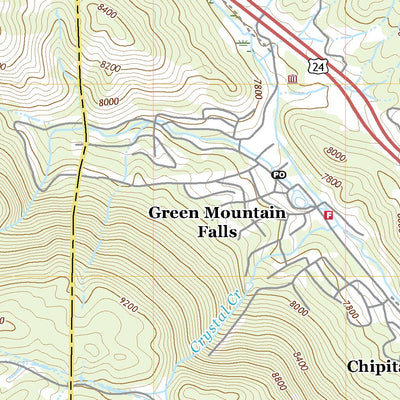 Woodland Park, CO (2019, 24000-Scale) Preview 3