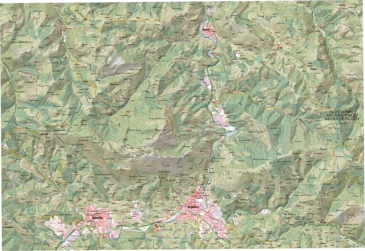 Azkoitia (0063-4) Map by Instituto Geografico Nacional de Espana ...