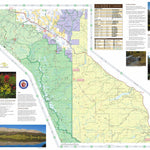 Shoshone National Forest Visitor Map (South Half) - Wind River & Washakie RDs (North Area)