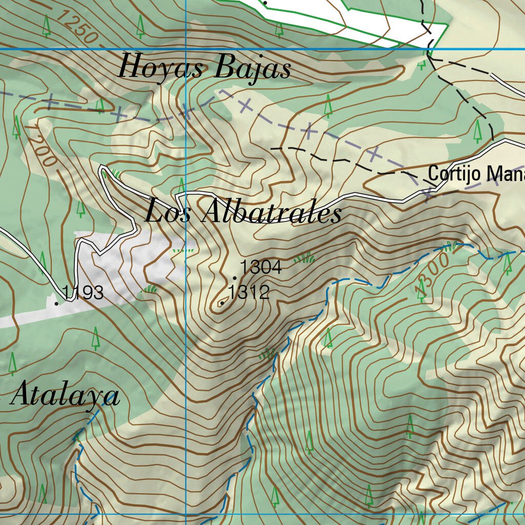 Padul (1026-4) Map by Instituto Geografico Nacional de Espana | Avenza Maps