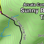 Sunny Brae Forest Trails Map
