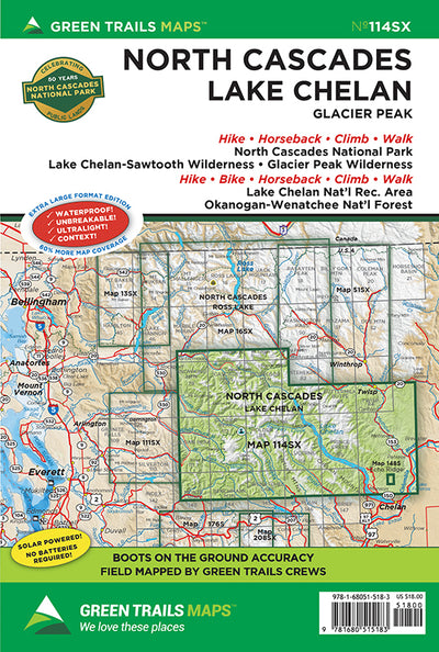 114SX: North Cascades Lake Chelan, WA