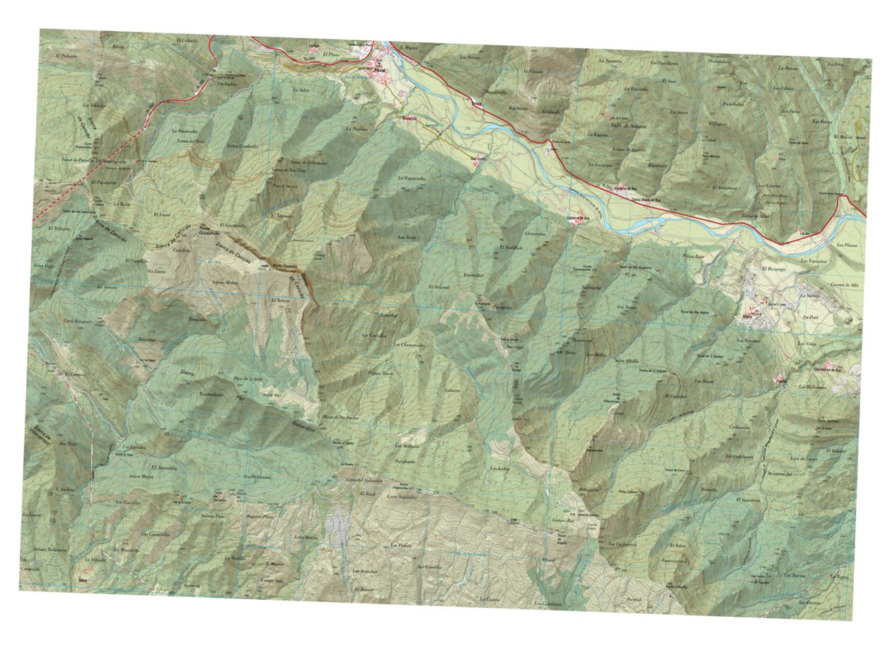 Fiscal (0211-1) Map by Instituto Geografico Nacional de Espana | Avenza ...