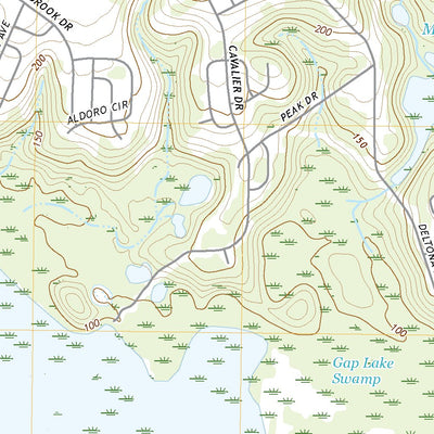 Gap Lake, FL (2021, 24000-Scale) Preview 2