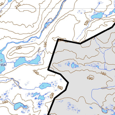 Parc national d'Anticosti : Carte générale