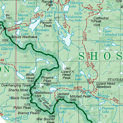 ADMIN ONLY - Shoshone NF - South Half - South Area - 2021