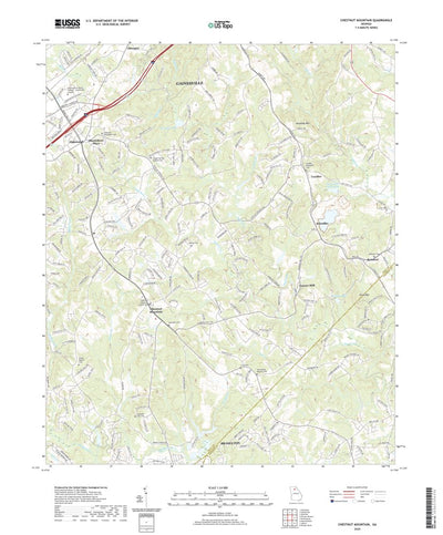 Chestnut Mountain, GA (2020, 24000-Scale) Preview 1