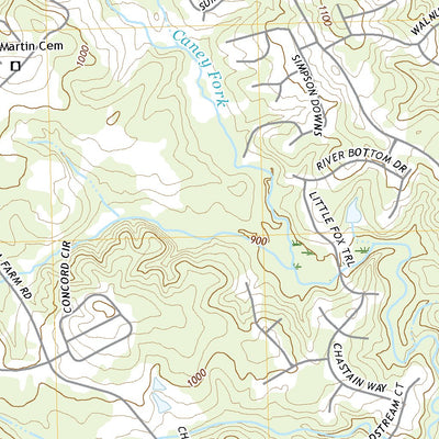 Chestnut Mountain, GA (2020, 24000-Scale) Preview 2