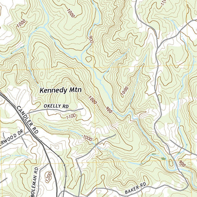 Chestnut Mountain, GA (2020, 24000-Scale) Preview 3