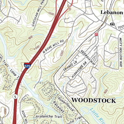 South Canton, GA (2020, 24000-Scale) Preview 3