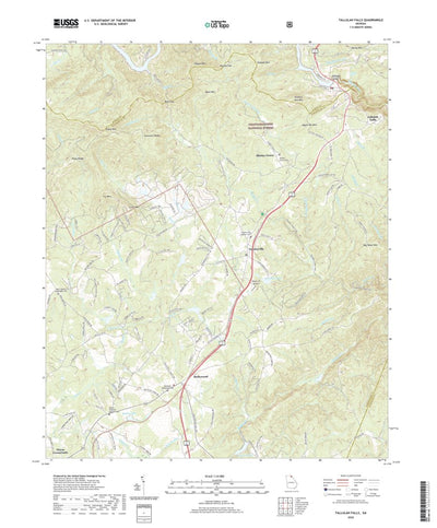 Tallulah Falls, GA (2020, 24000-Scale) Preview 1