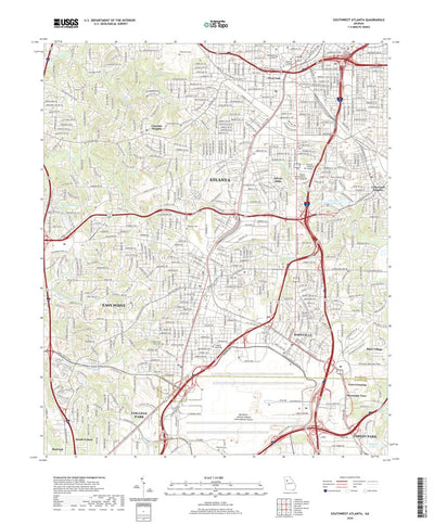 Southwest Atlanta, GA (2020, 24000-Scale) Preview 1