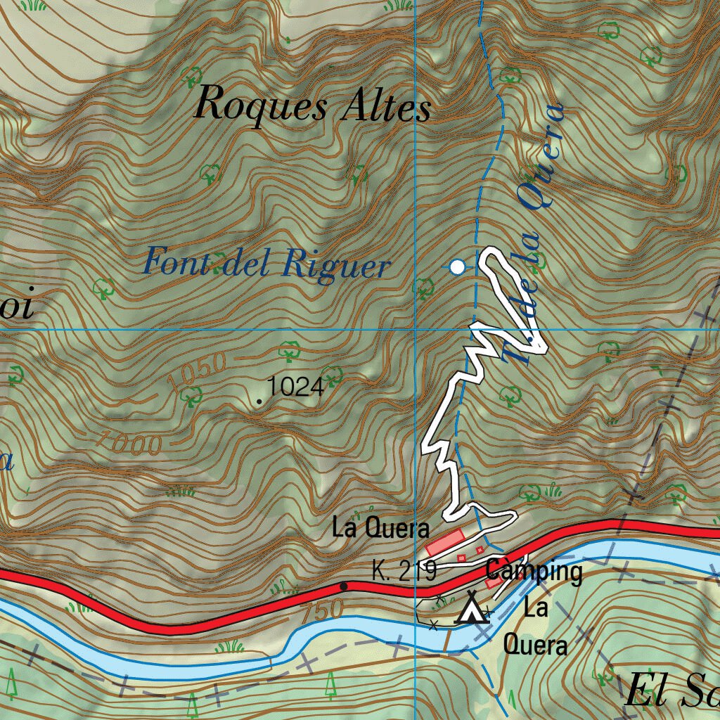Alàs (0216-3) Map by Instituto Geografico Nacional de Espana | Avenza Maps