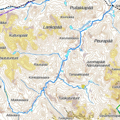 Sodankylä 1:250 000 (V5L)