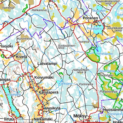 Alajärvi 1:250 000 (P4L)