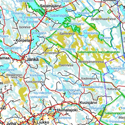 Alajärvi 1:250 000 (P4L)