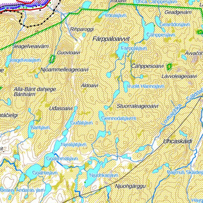 Utsjoki 1:250 000 (X5L)