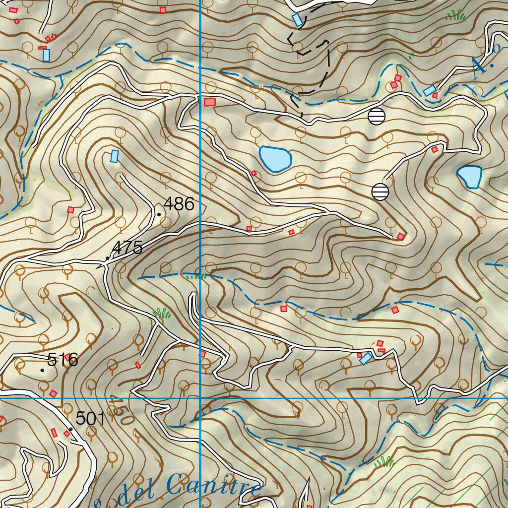 Álora (1052-1) Map by Instituto Geografico Nacional de Espana | Avenza Maps