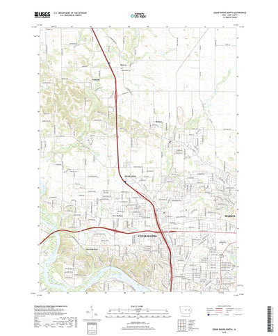 Cedar Rapids North, IA (2018, 24000-Scale) Preview 1