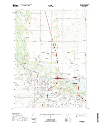 Cedar Falls, IA (2018, 24000-Scale) Preview 1