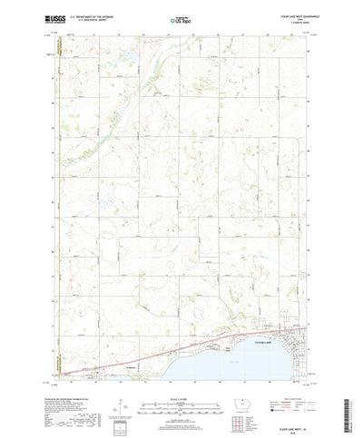 Clear Lake West, IA (2018, 24000-Scale) Preview 1